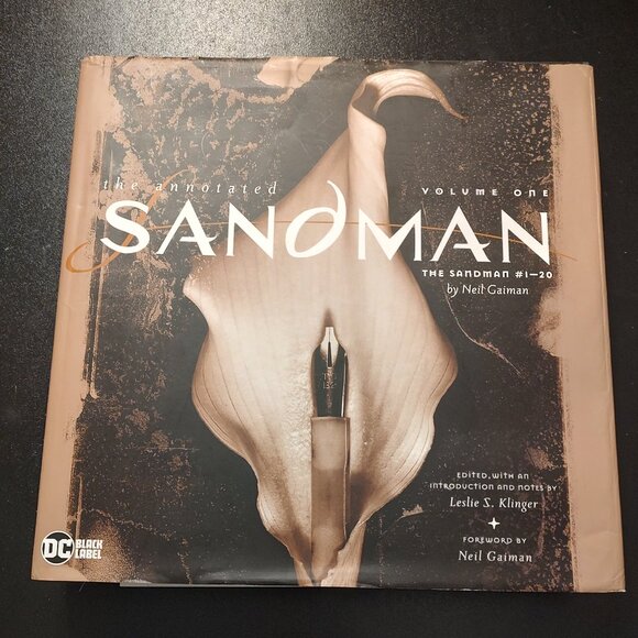 DC Comics Other - THE ANNOTATED SANDMAN VOL 1 ISSUES 1-20 BLACK LABEL BY NEIL GAIMAN VERTIGO